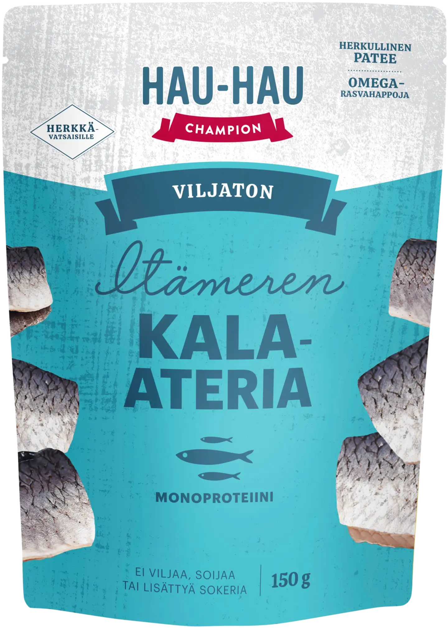 Hau-Hau Champion Viljaton Itämeren kala-ateria 150 g