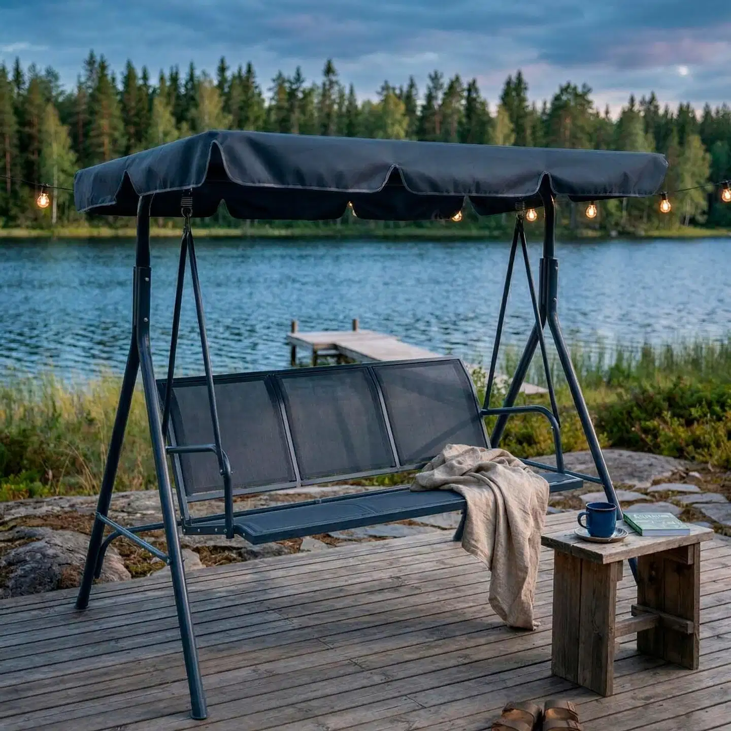 Lykke pihakeinu elegance, harmaa - 4