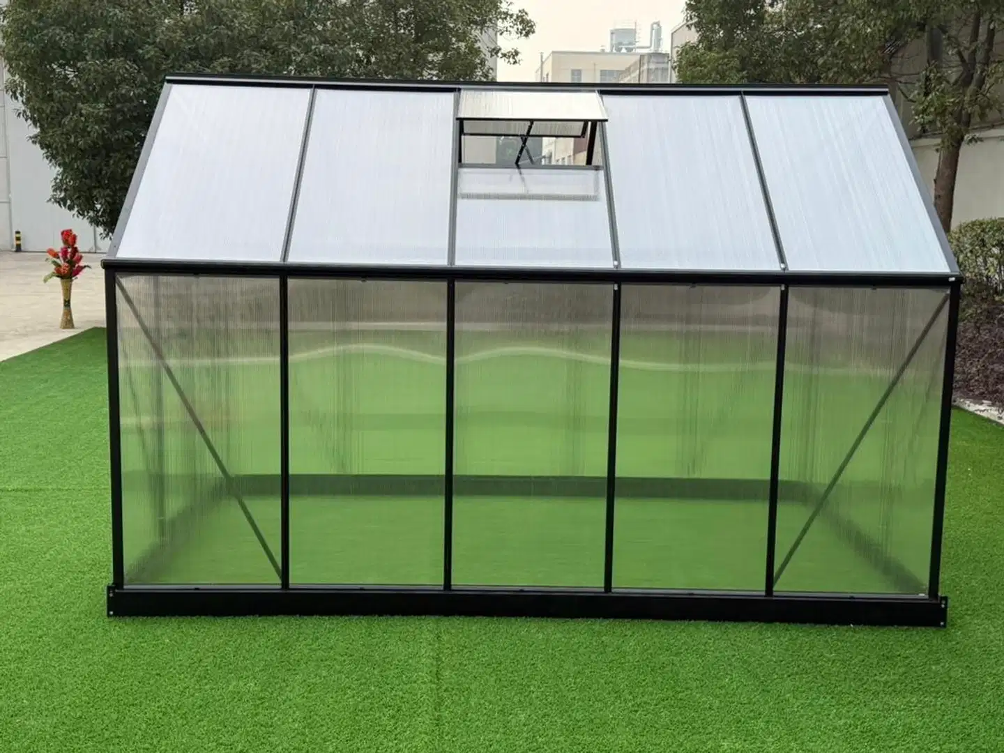 Lehti Kasvihuone 5,92m2 - 4