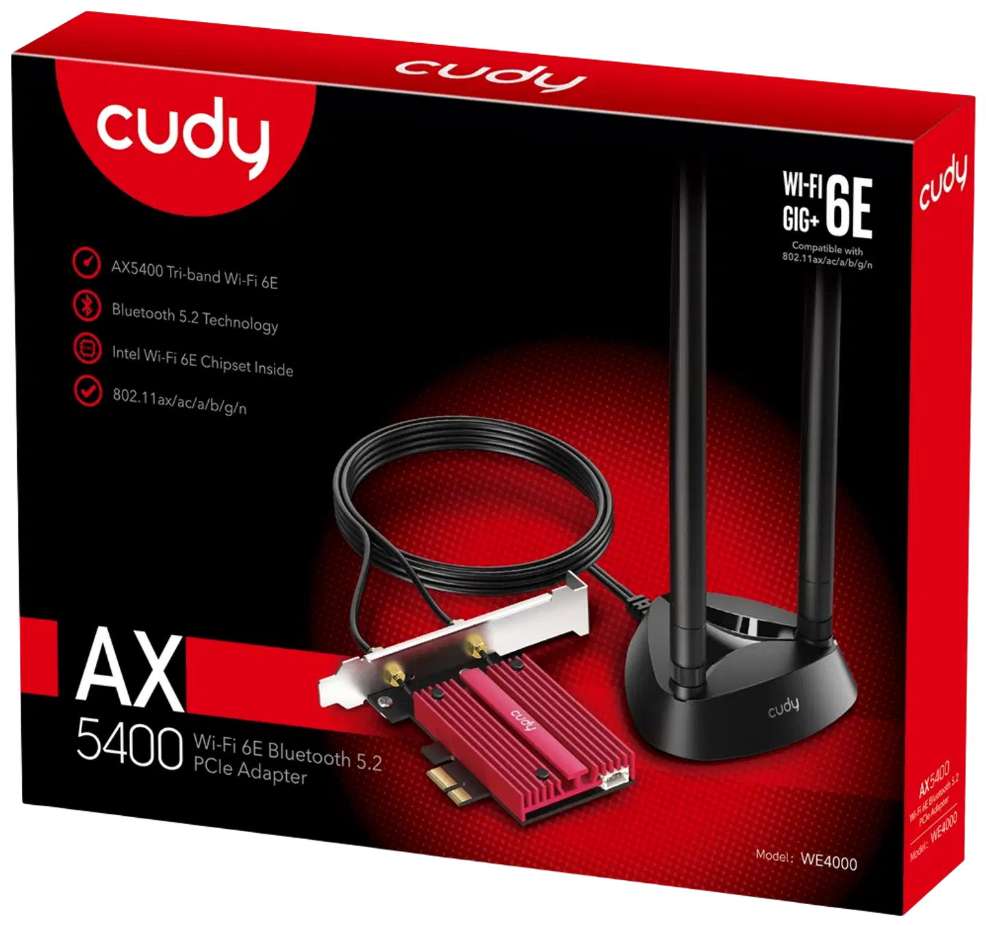 Cudy langaton sovitin WE4000 - 1