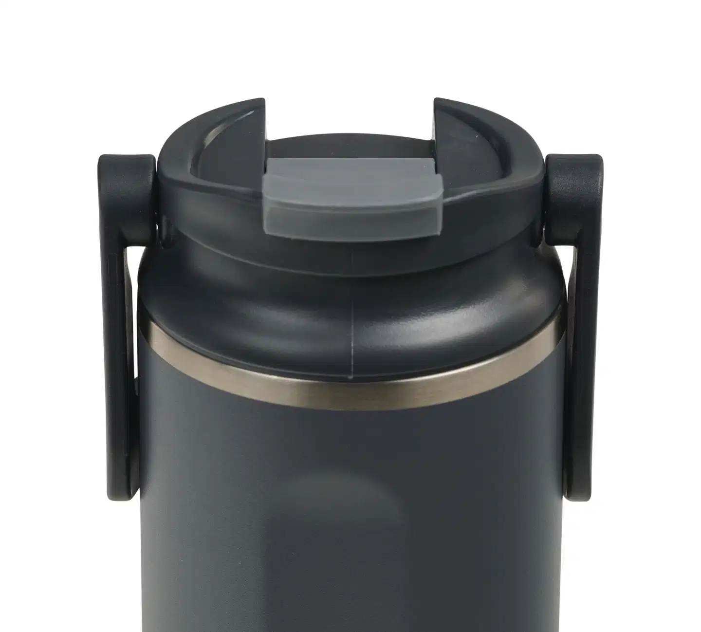 Igloo Flip'n'Sip 591 ml -termospullo tummanharmaa - 4