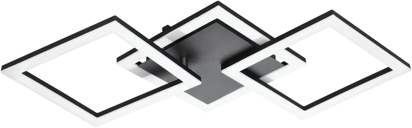 EGLO Kattovalaisin connect.z Paranday-z led 32,4W 65x31cm musta/valkoinen - 1