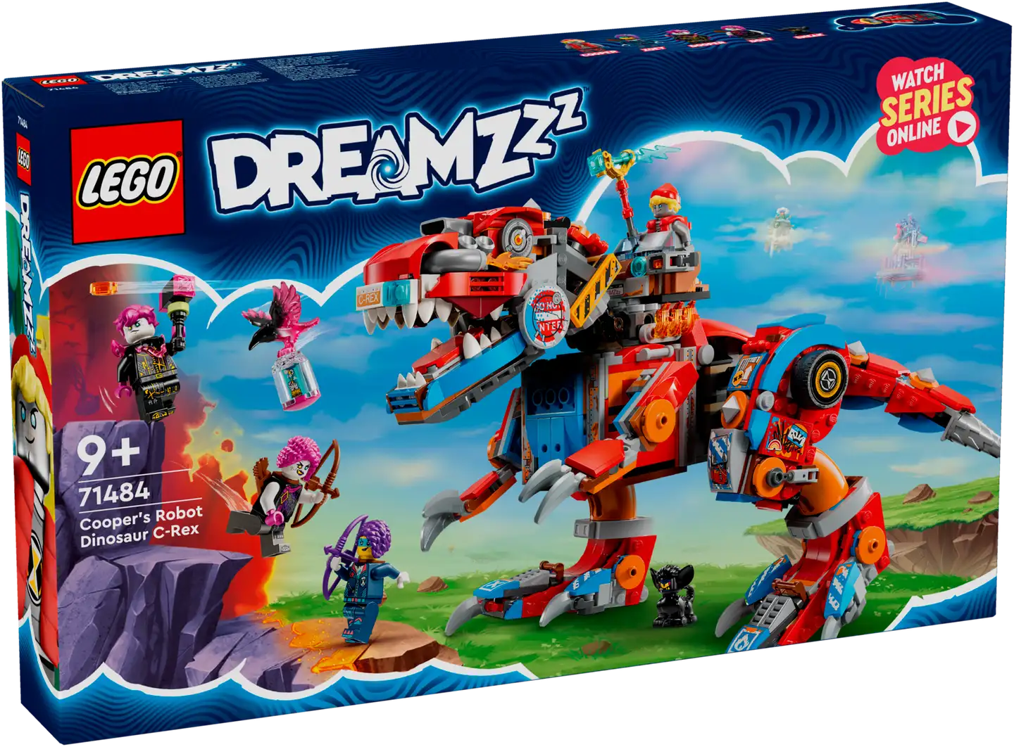 LEGO® DREAMZzz™ 71484 - Cooperin robottidinosaurus C-rex - 2