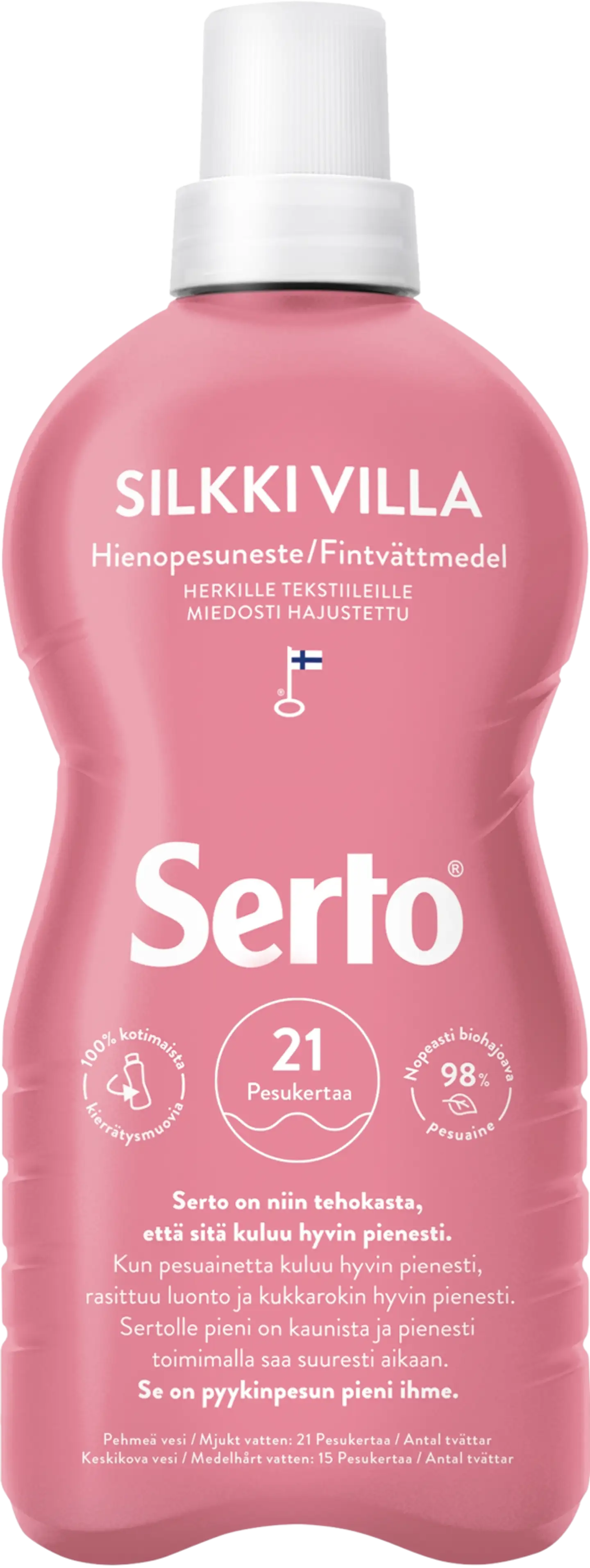 Serto SilkkiVilla Pyykinpesuneste 750 ml