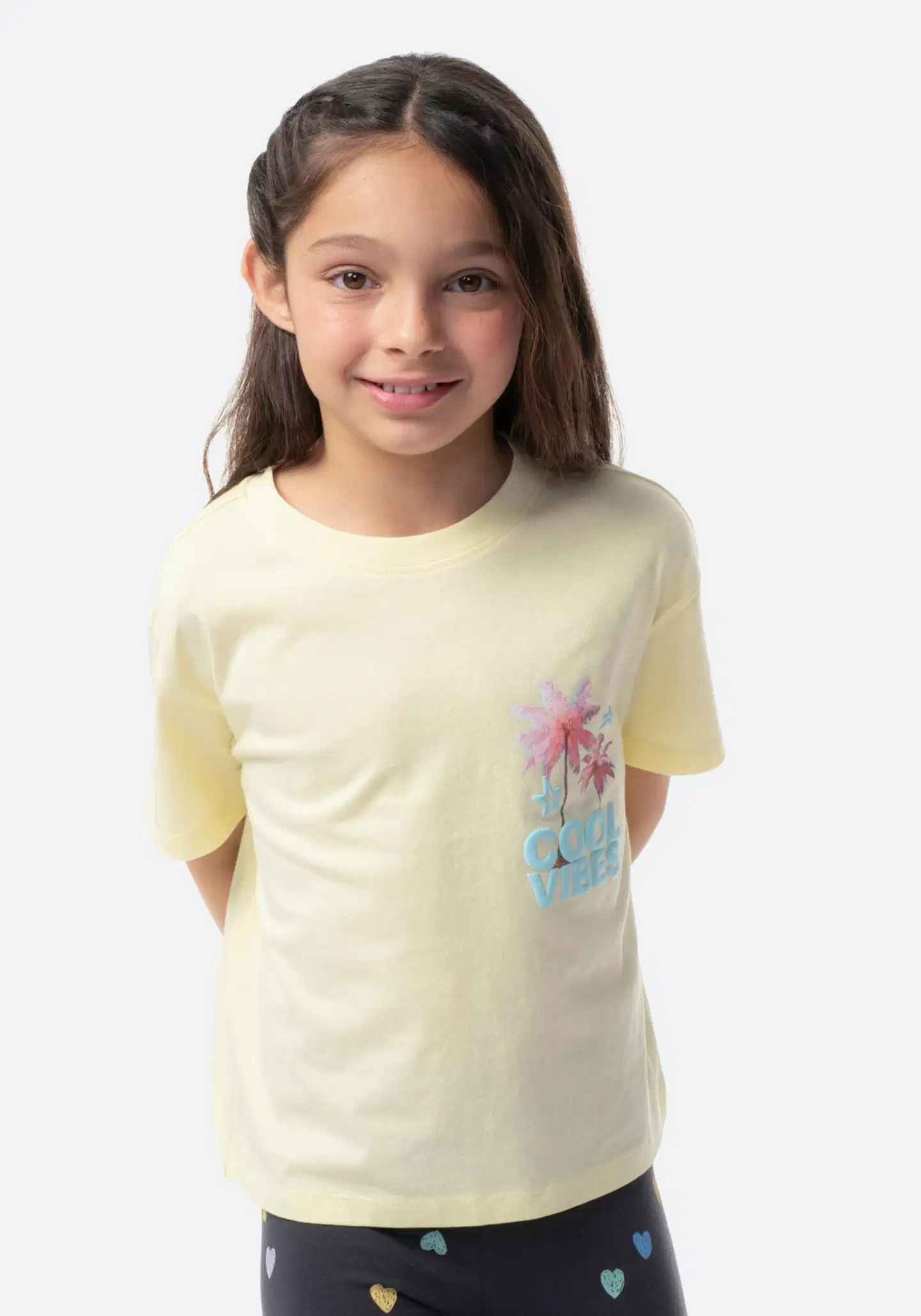 TEX lasten t-paita I276273 - YELLOW 3 - 1