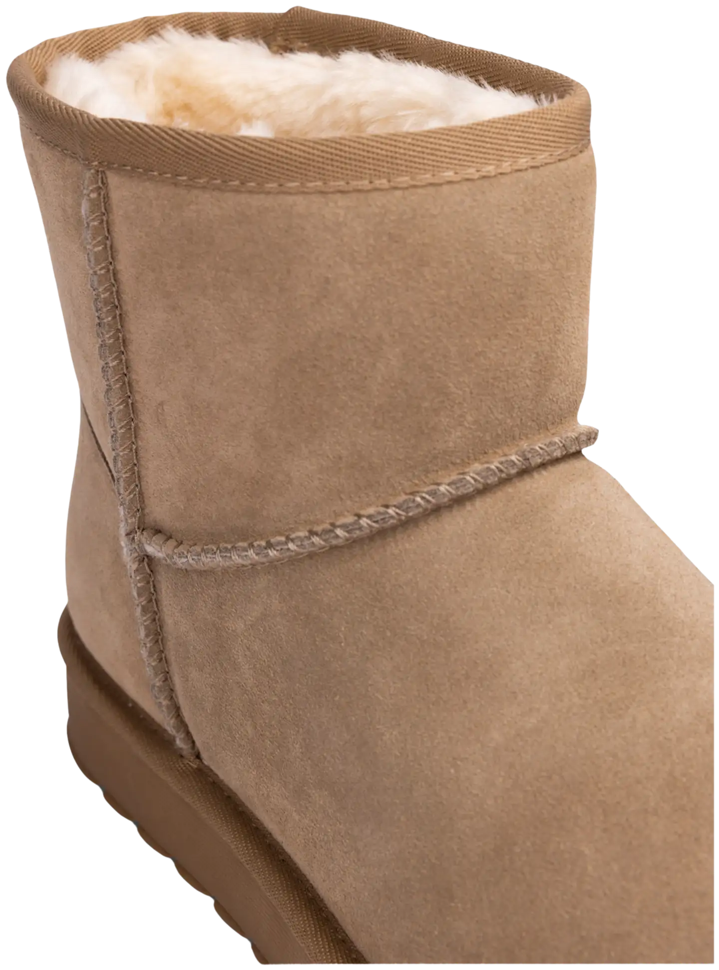 Leather naisten talvinilkkurit Ulla - BEIGE - 2