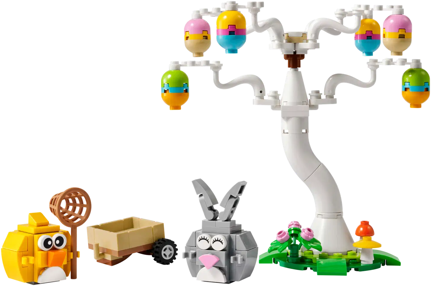 LEGO® Seasons and Occasions 40808 Pupu ja tipu pääsiäismunia metsästämässä - 2
