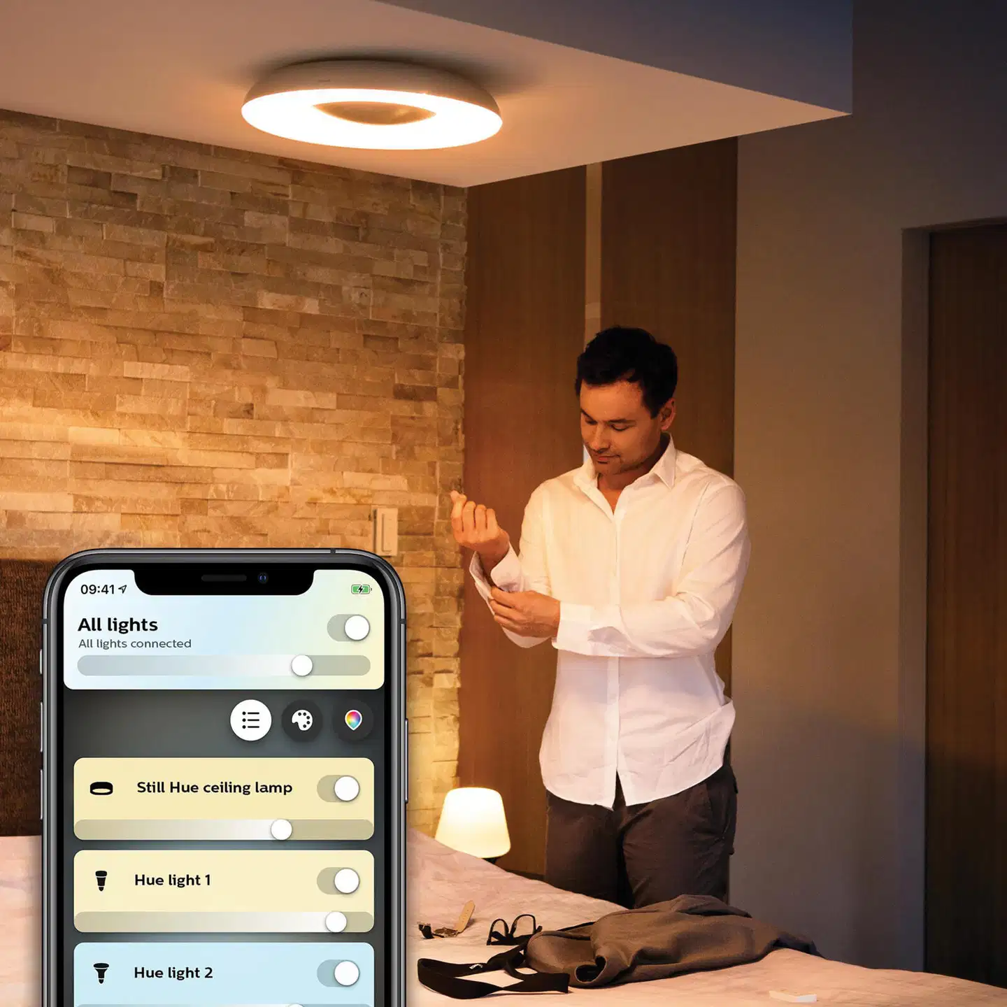 Philips Hue kattovalaisin Still valkoinen - 5