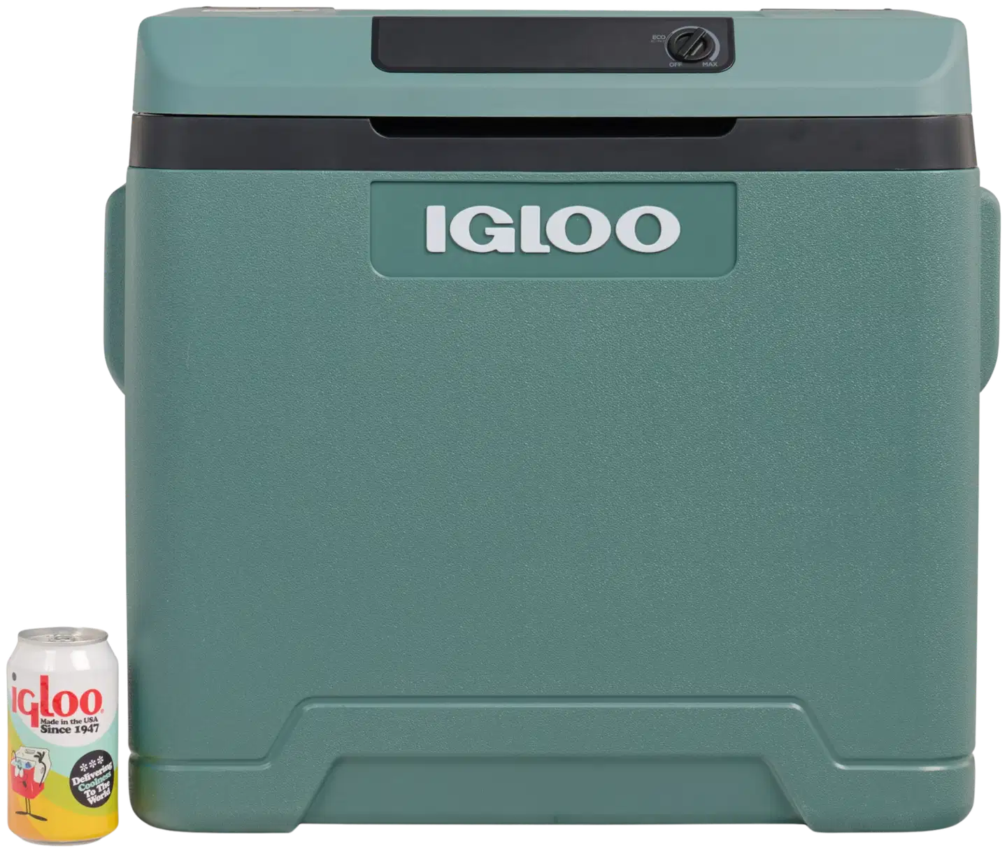 Igloo termosähköinen kylmälaukku pyörillä IE42R ACDC, tilavuus 42l, vihreä - 12