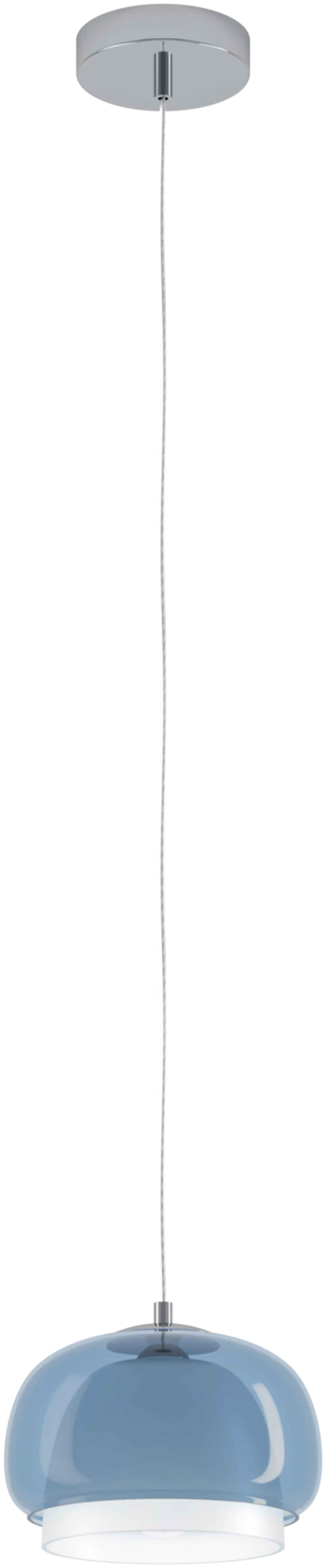 EGLO riippuvalaisin Belomontejo E27 maks 440W 22cm IP20 sininen - 1