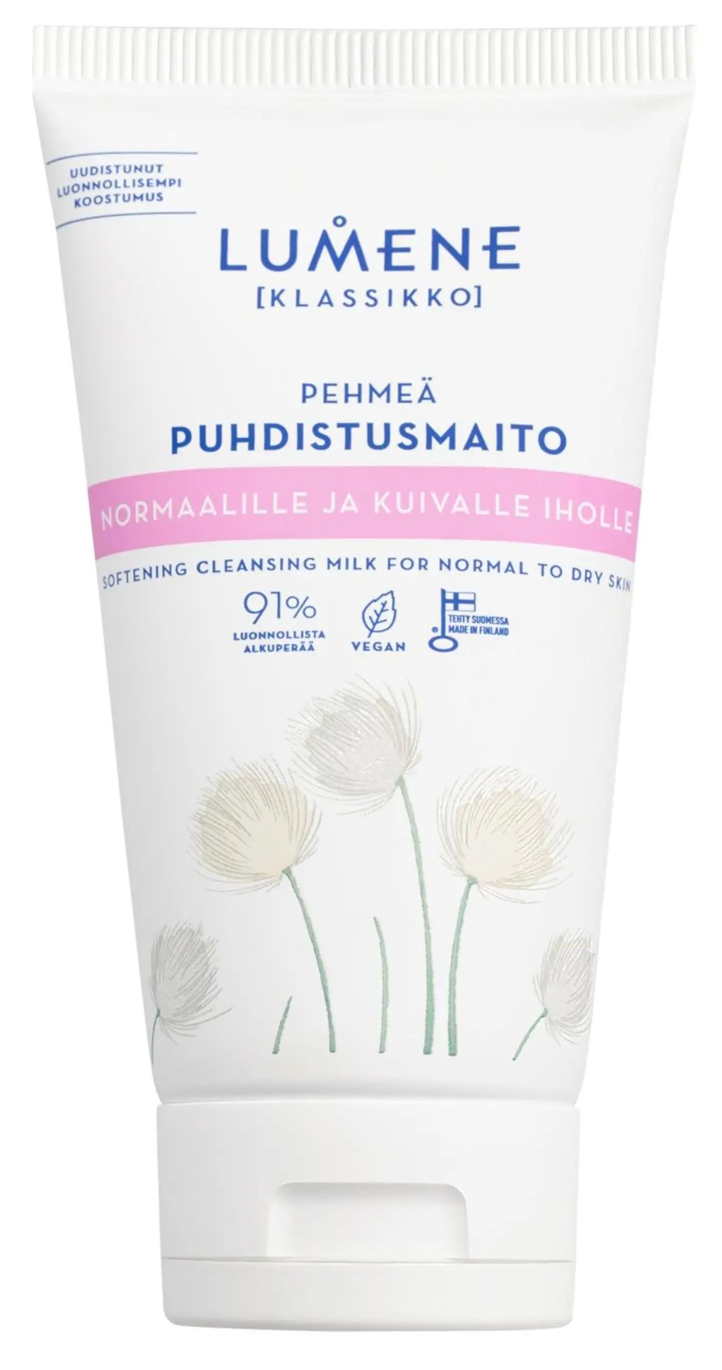 Lumene KLASSIKKO Pehmeä Puhdistusmaito 150ml