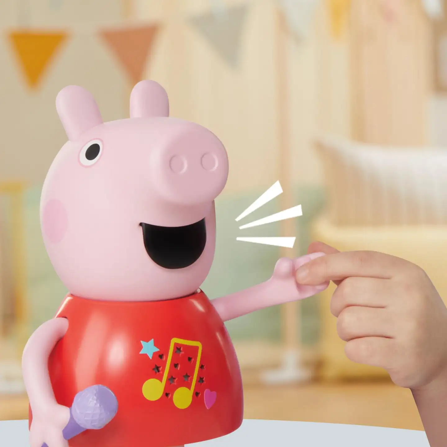 Peppa pig Interaktiivinen nukke Puhuva ja laulava Pipsa - 7