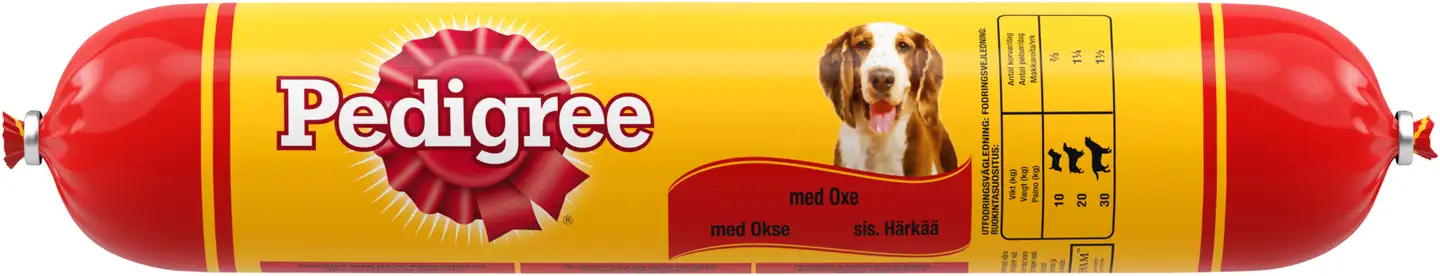 Pedigree koiranmakkara Liha 500g