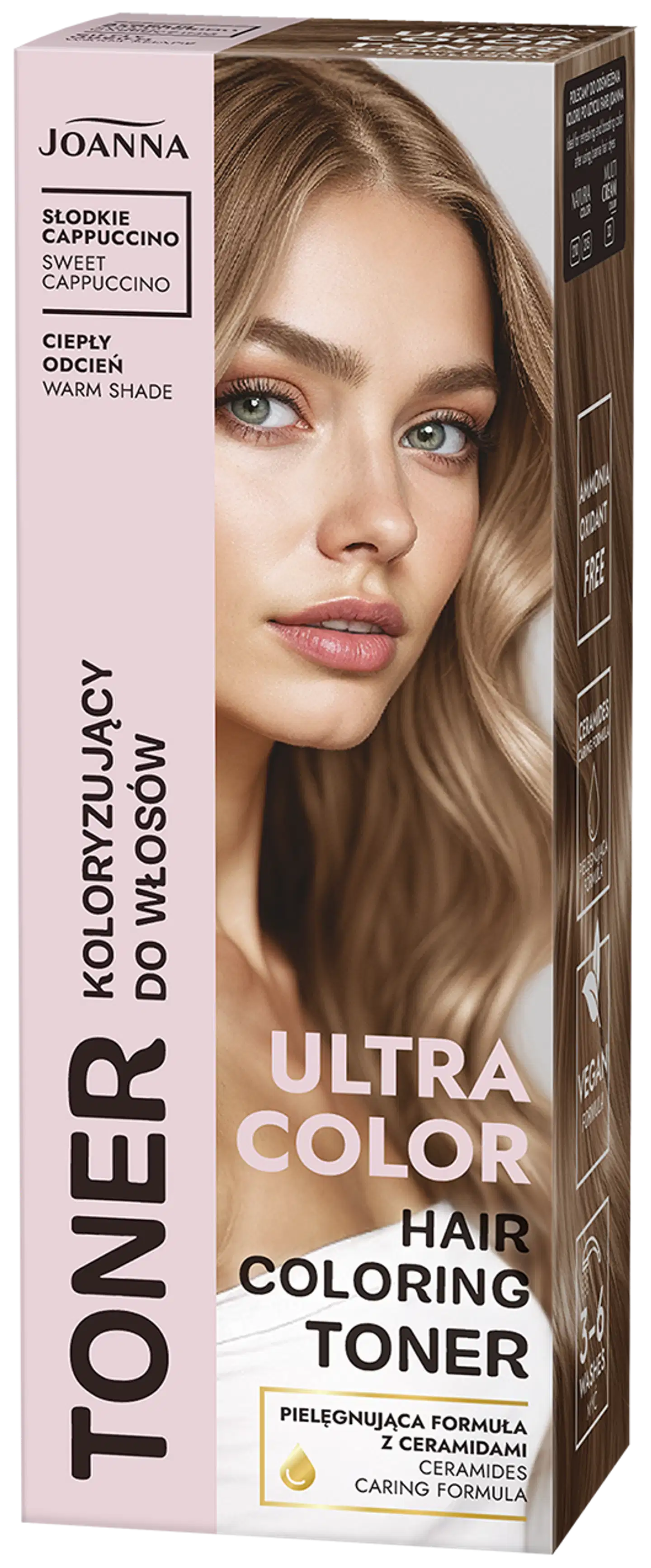 Joanna Ultra Color hiusten sävyte cappuccino