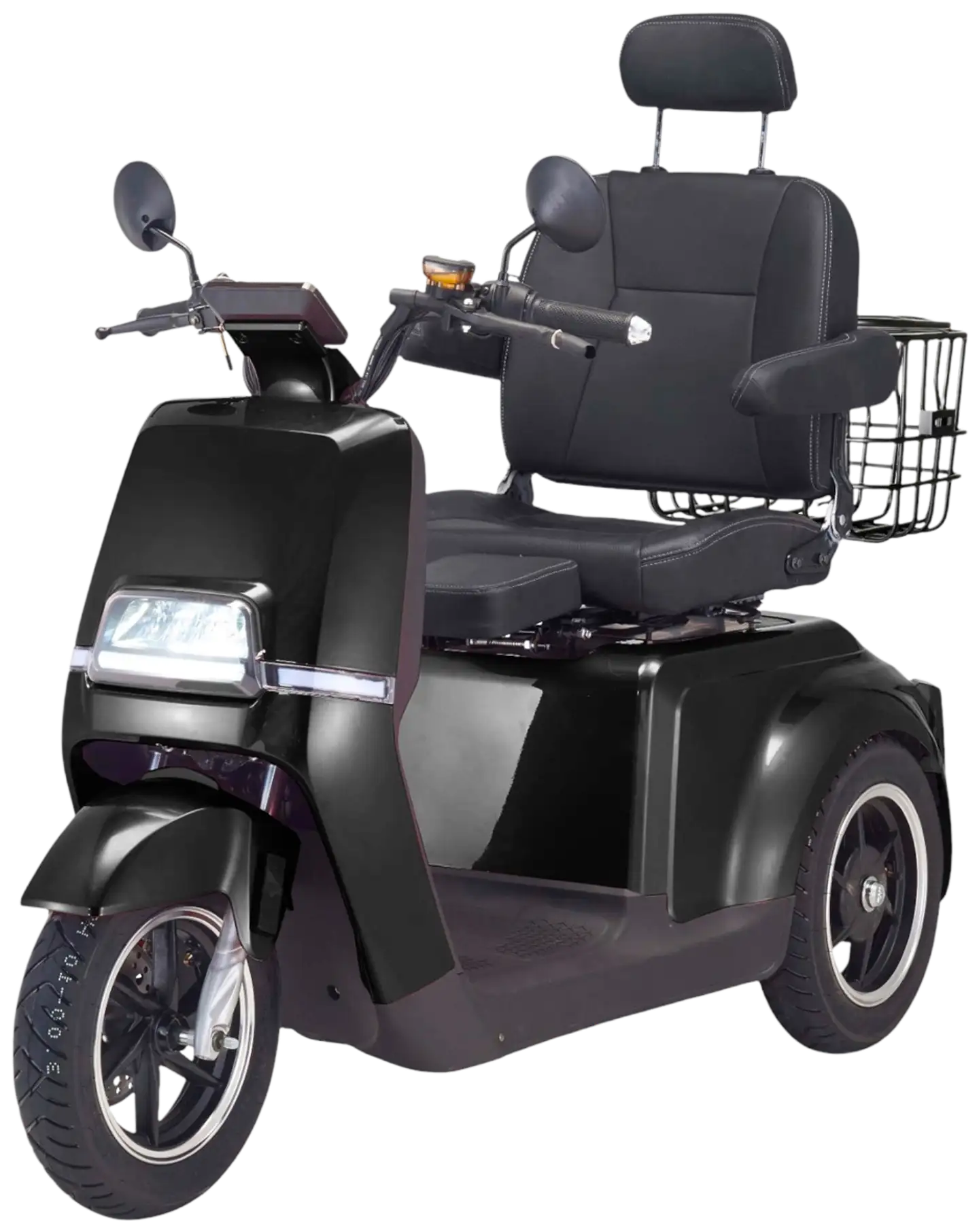 Arvo senioriskootteri P700 musta - 4