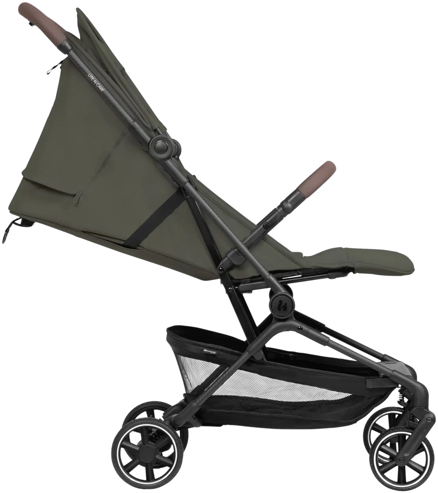 Hauck matkarattaat Lite N Care vihreä - 5