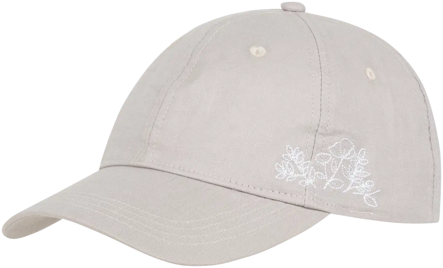 House naisten lippis pellavasekoitetta 217H062604 - beige - 1