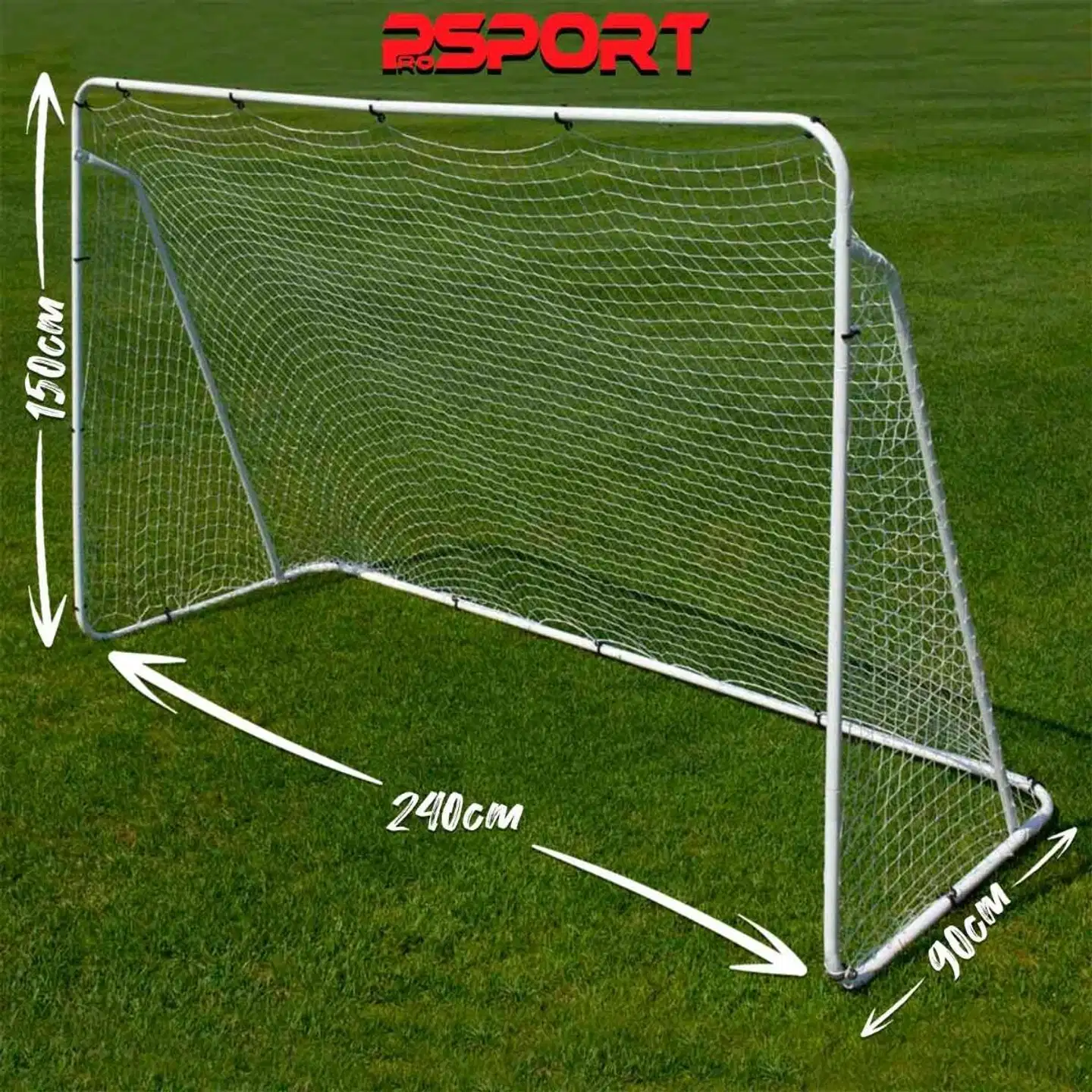 2 x ProSport jalkapallomaali real 240 x 150 cm - 4