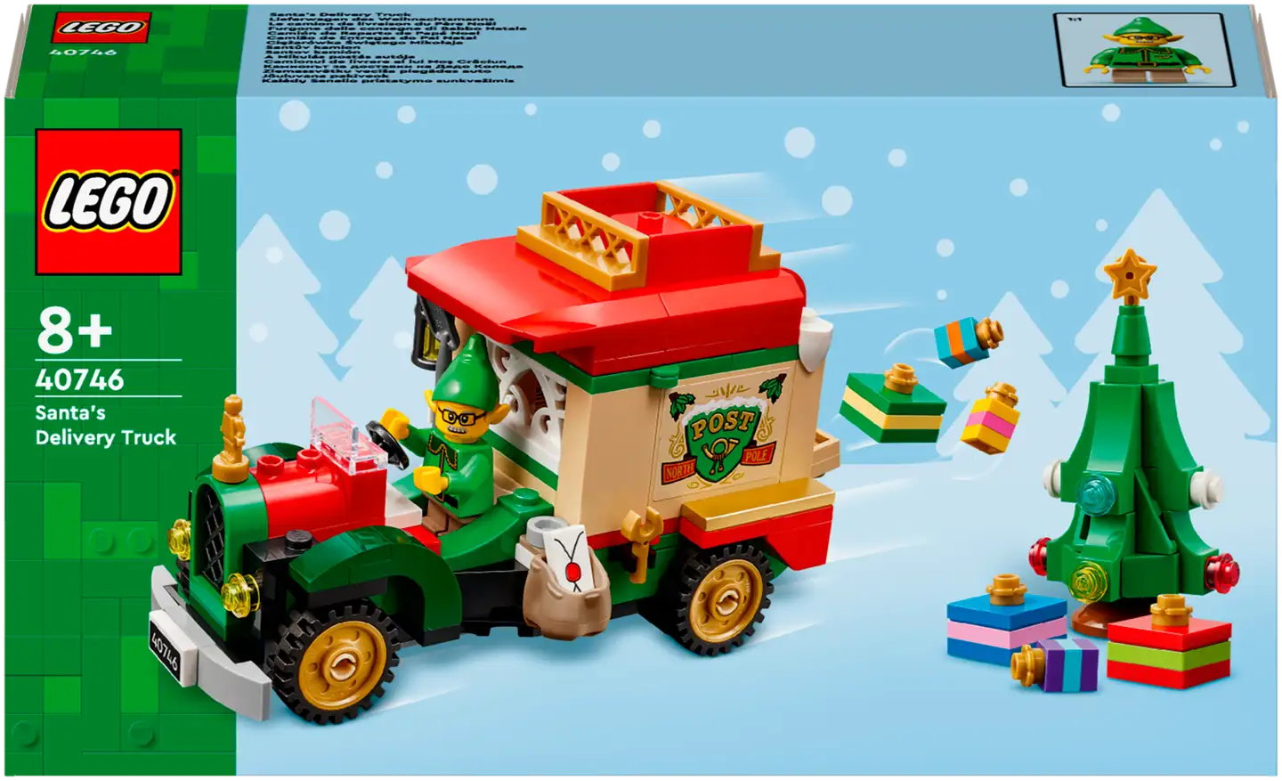 LEGO® LEL Seasons and Occasions 40746 Joulupukin lahjarekka - 4