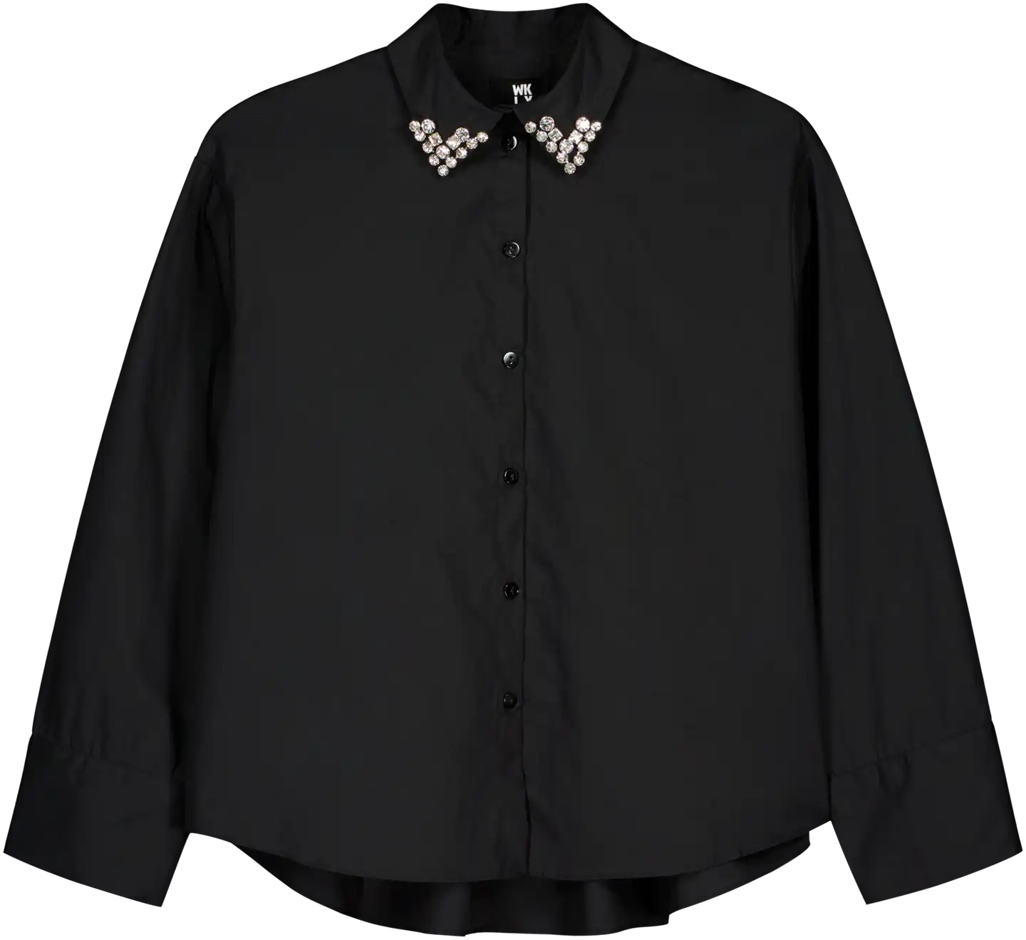 WKLY. naisten juhlapusero 113974-D - BLACK - 1