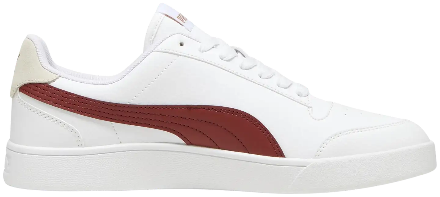 Puma naisten vapaa-ajan jalkine Suffle - PUMA White-Intense Red-Gold - 5