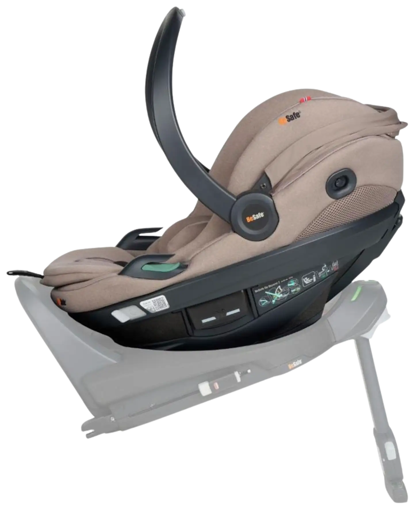 Besafe Go Beyond 2 turvakaukalo Dark Sand SoftB - 6