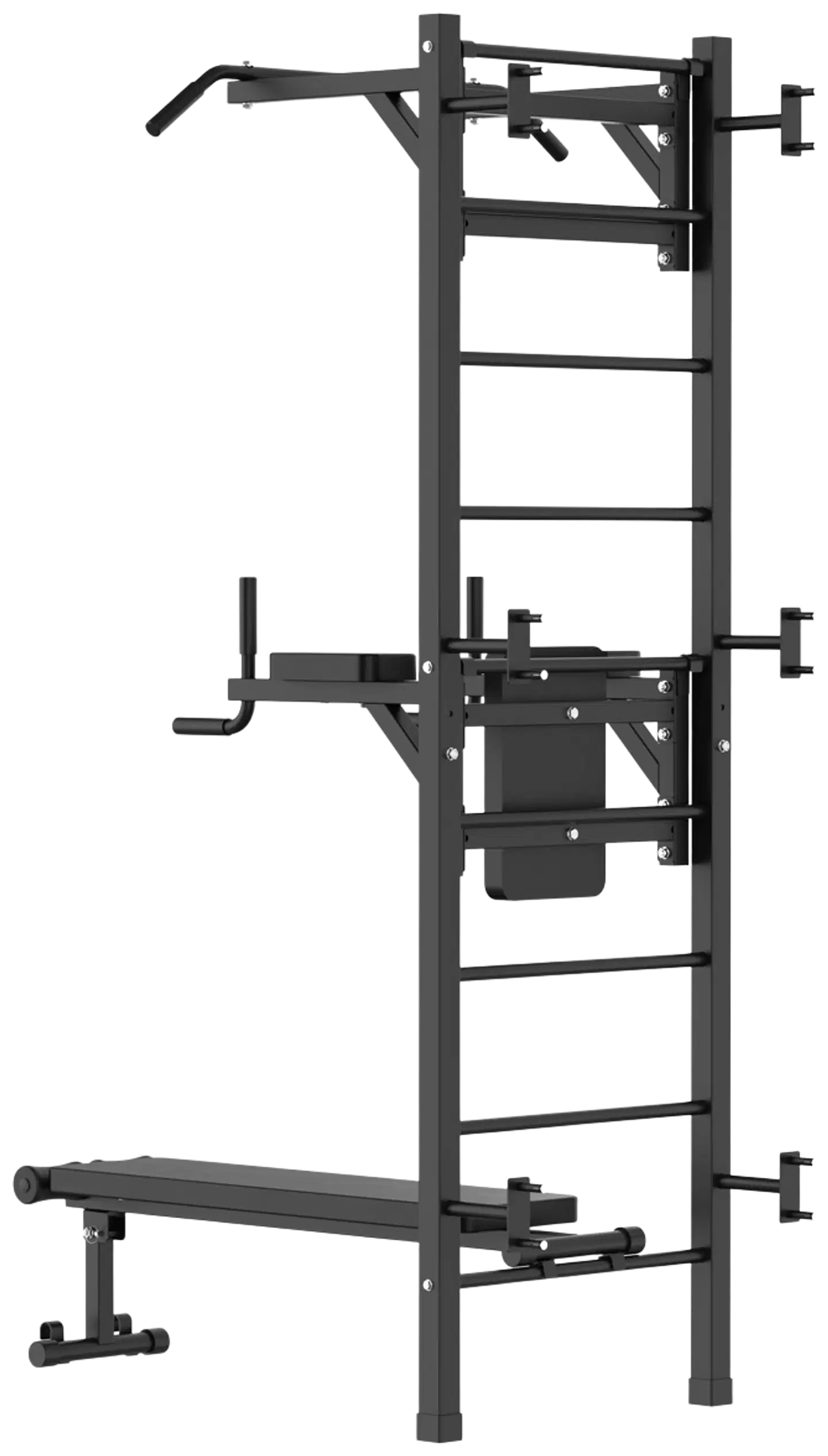 React Puolapuut/kuntotorni Metallinen Musta - 4