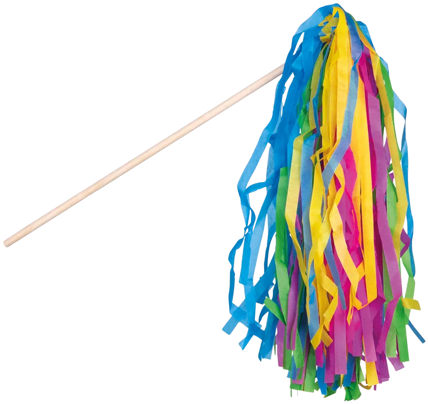 Vappuviuhka neon väreillä