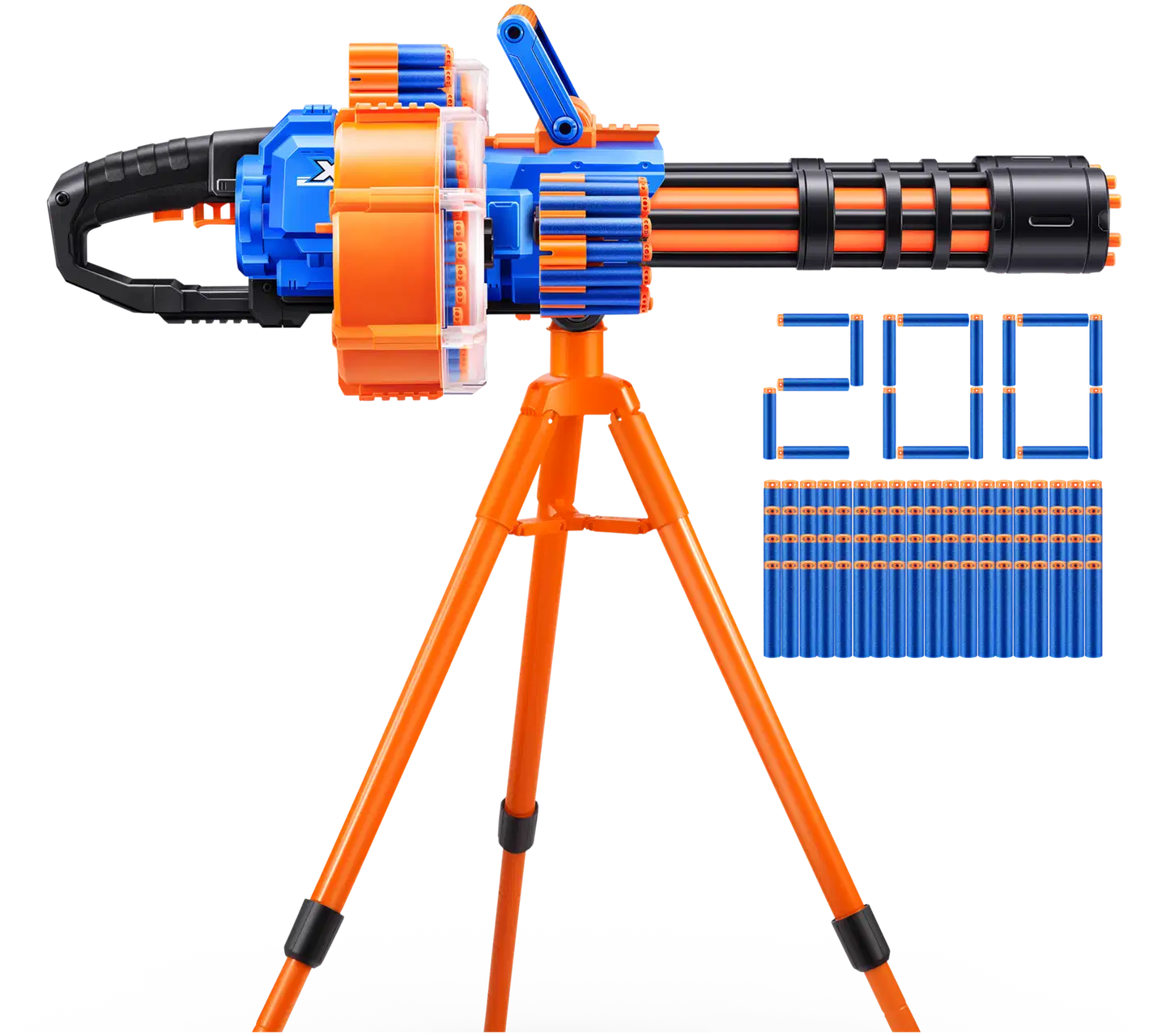 X-Shot vaahtonuoliblasteri Insanity Motorized Dartstorm - 1