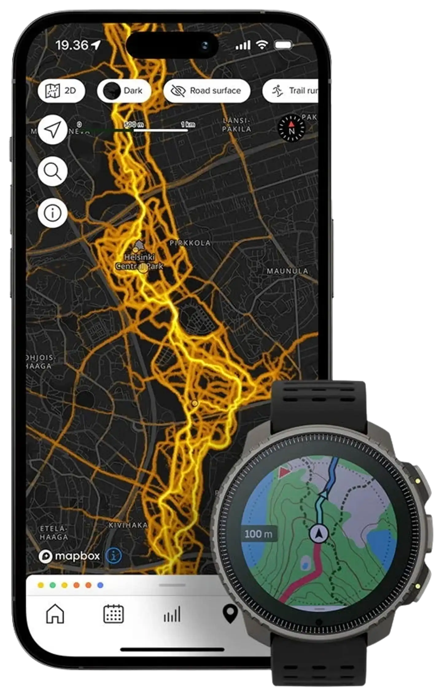 Suunto älykello Vertical Solar musta - 3