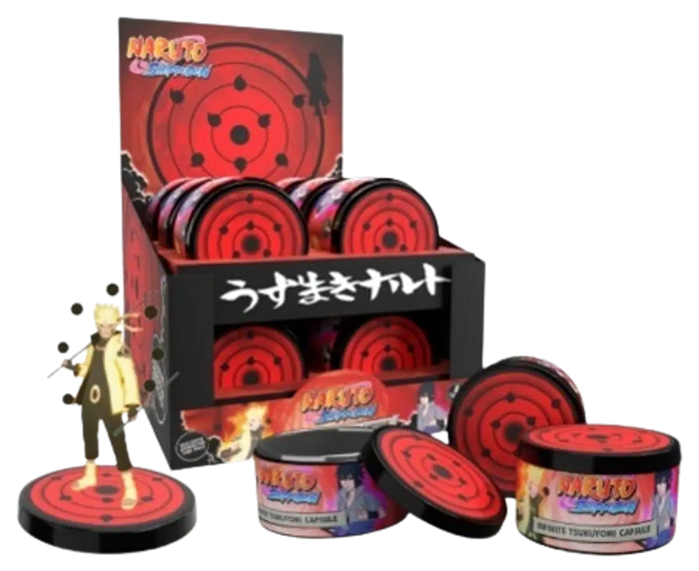 Naruto Shippuden Infinite Tsukuyomi hahmo kapselissa