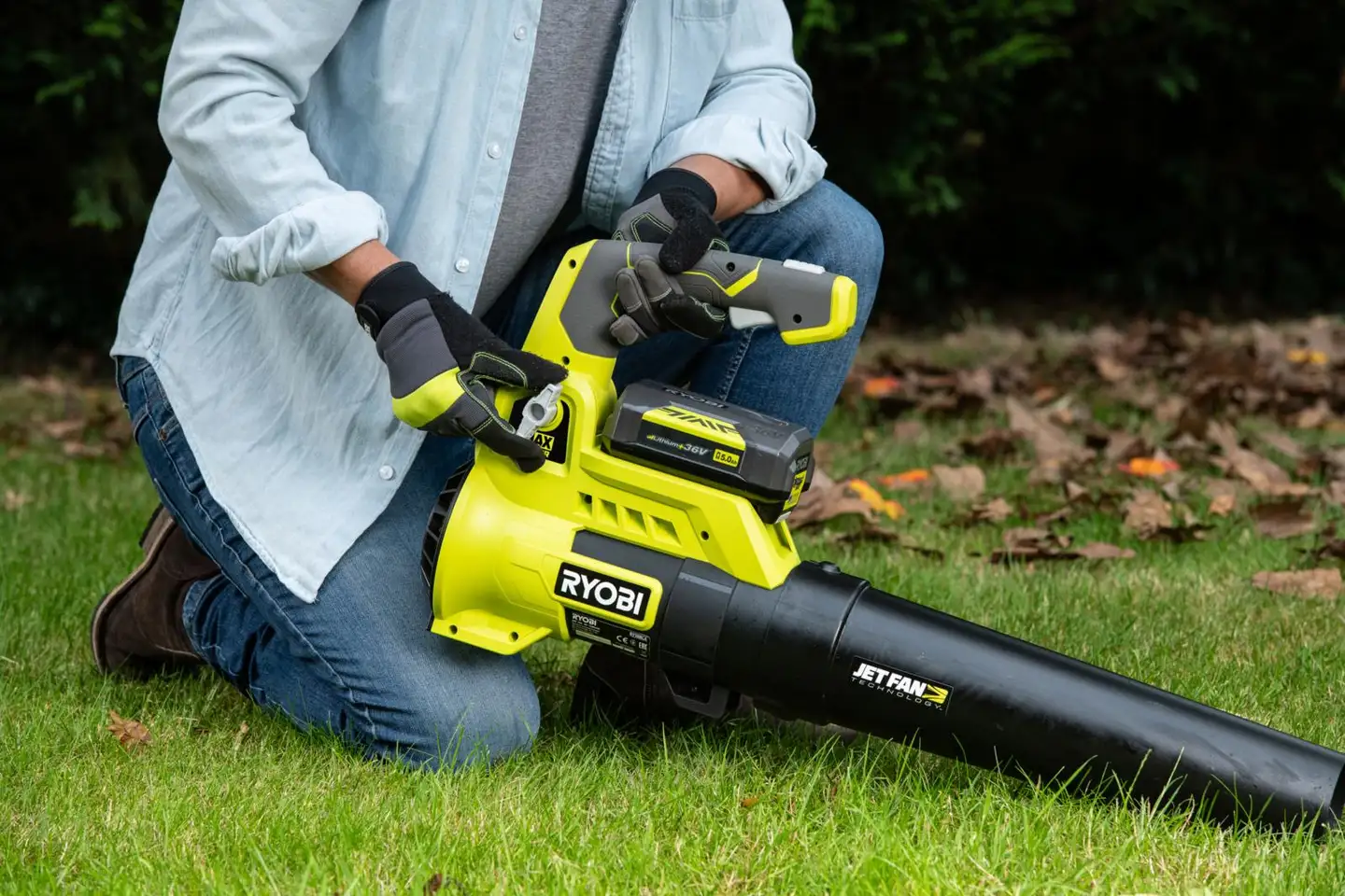 Ryobi 36V akkupuhallin RY36BLA-0 - 4