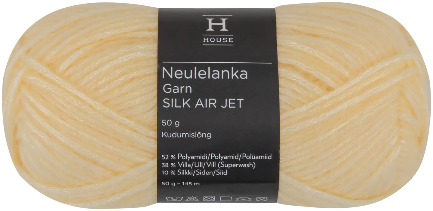 House lanka Silk Airjet 50 g 212449 l.yellow