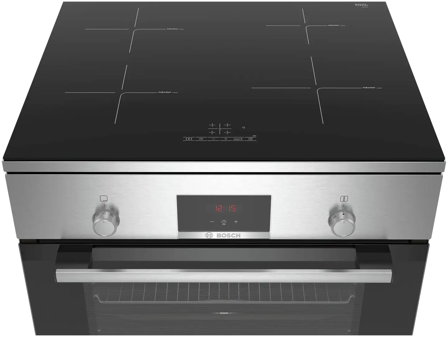 Bosch induktioliesi  HLN39A050U, 60cm, teräs - 2