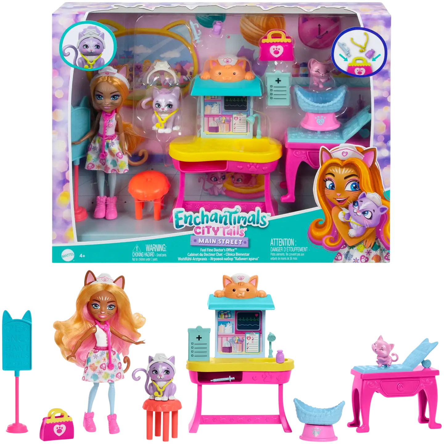 Enchantmals Doctor's Office -lääkärileikkisetti