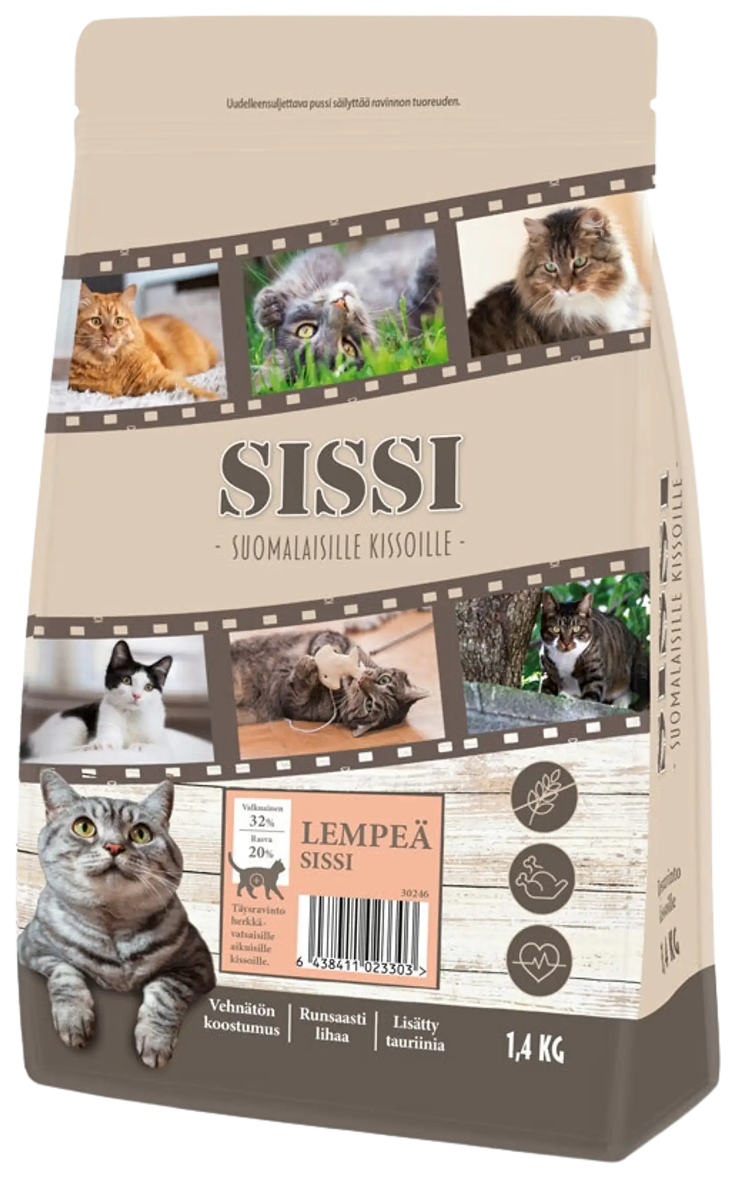 Lempeä Sissi 1,4 kg