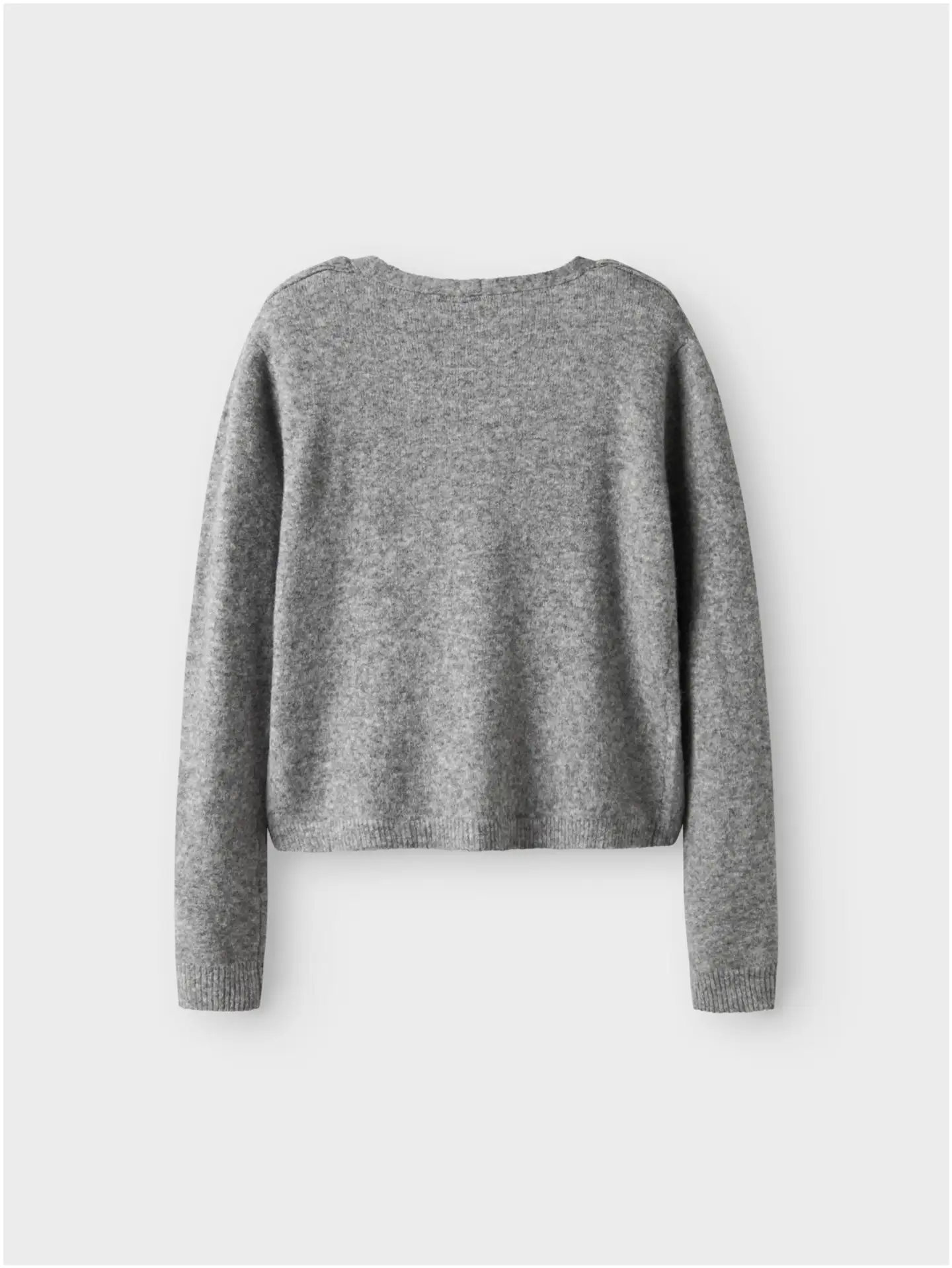 LMTD lasten neule - Light Grey melange - 4