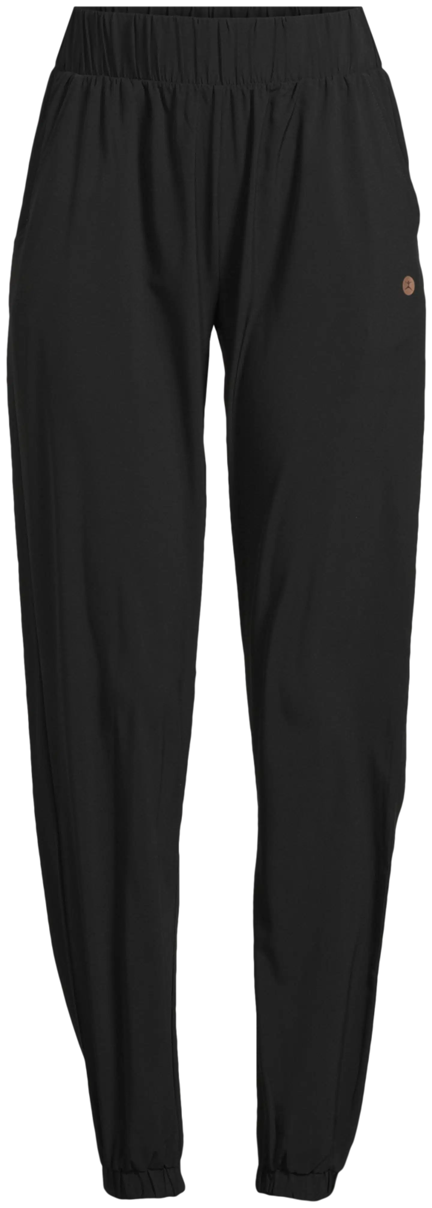 Danskin naisten treenihousut woven-kankaalla DPS2519 - black - 2