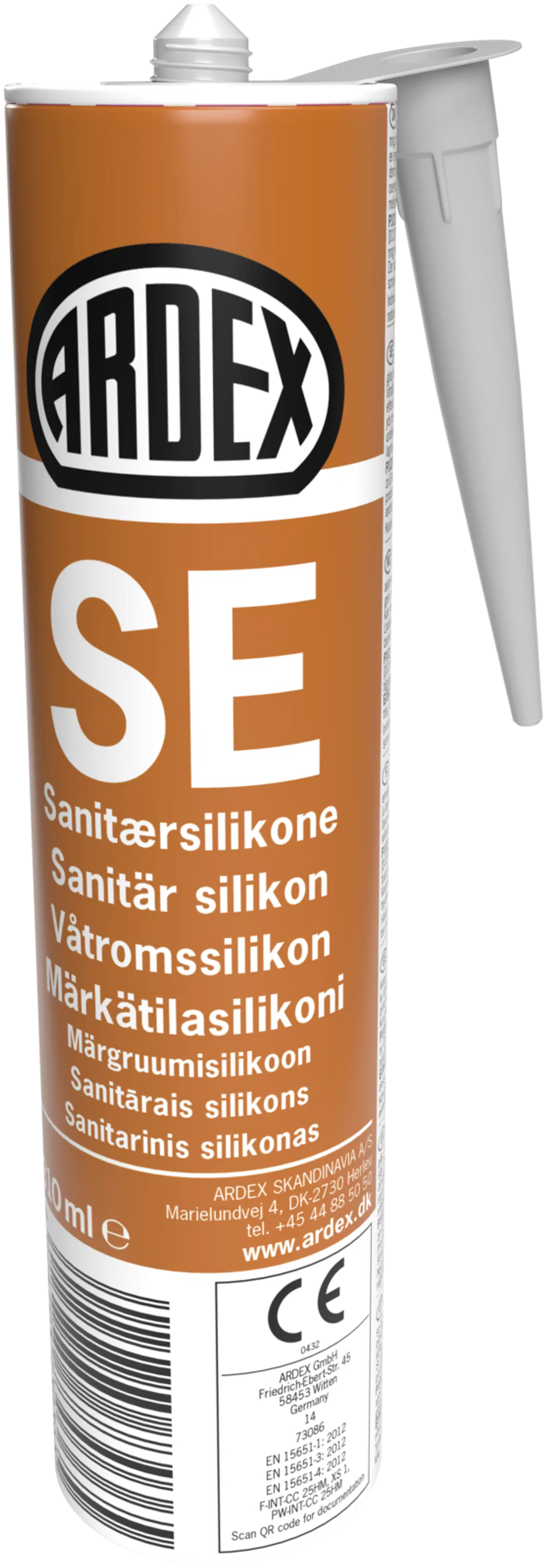 ARDEX SE märkätilasilikoni harmaa, 310 ml