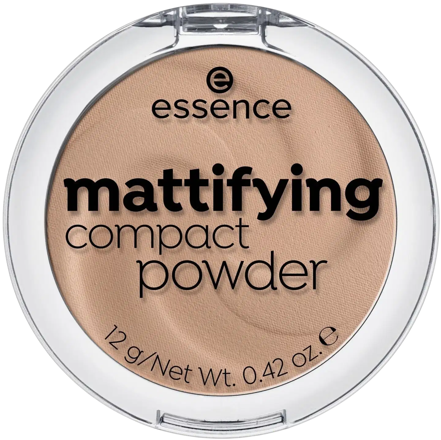 essence mattifying compact powder 10 light beige 12 g - soft beige