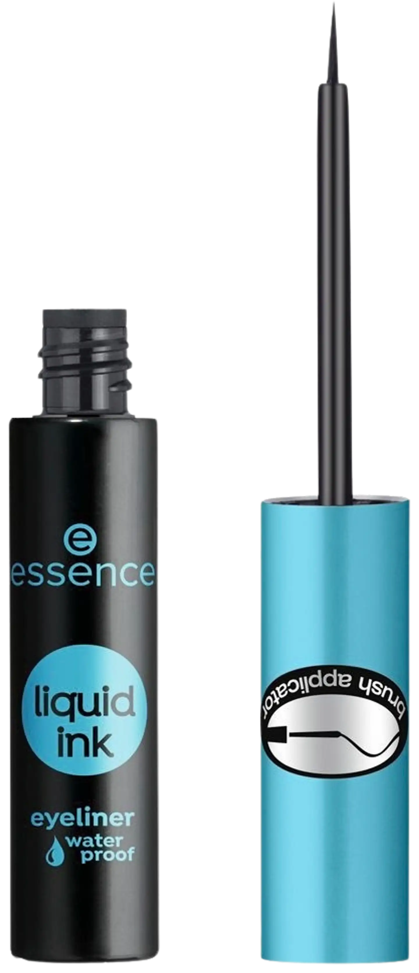 essence liquid ink eyeliner waterproof 01 3 ml - 1