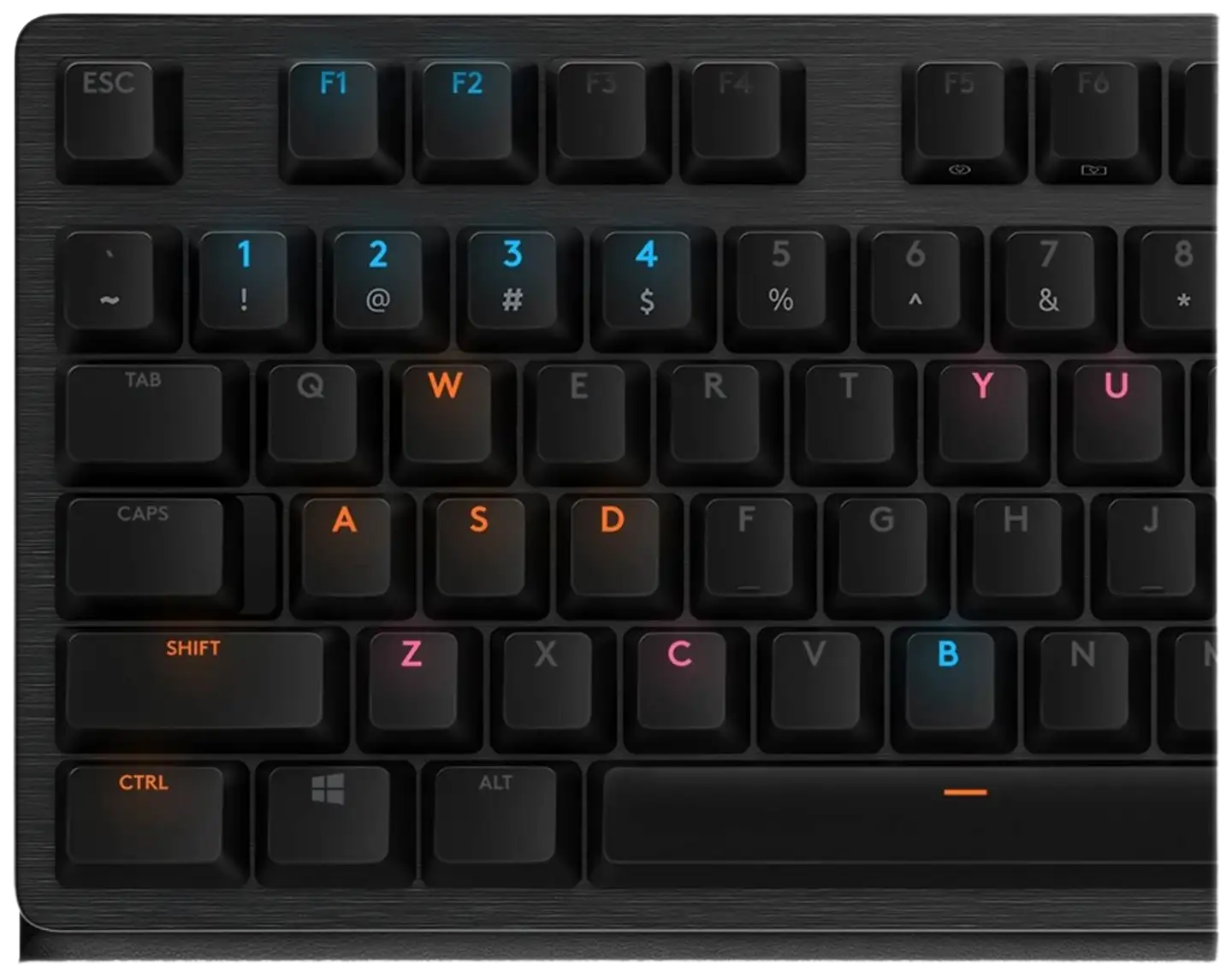 Logitech pelinäppäimistö GX Brown -kytkimillä G513 - 13
