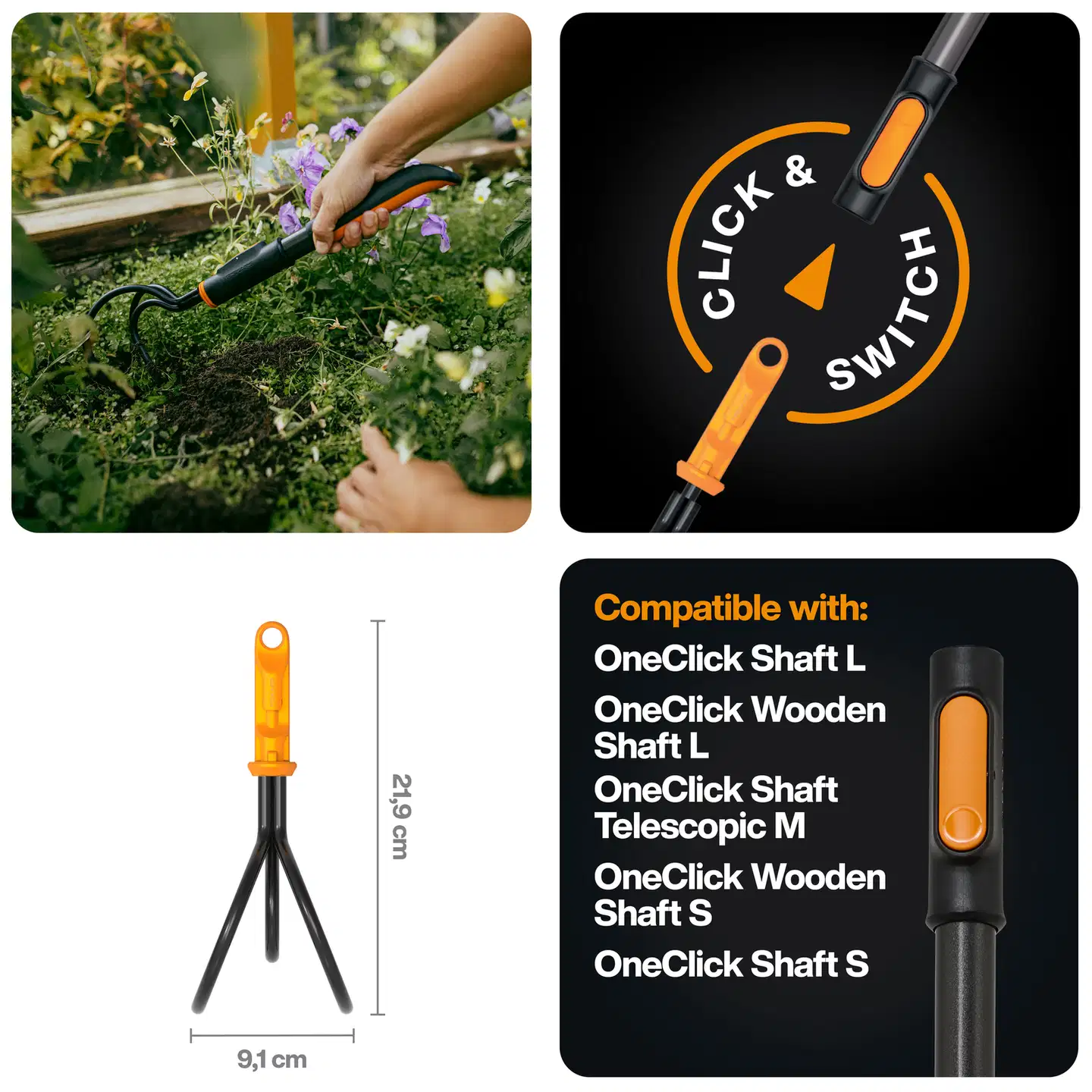 Fiskars OneClick Kitkemiskuokka - 2
