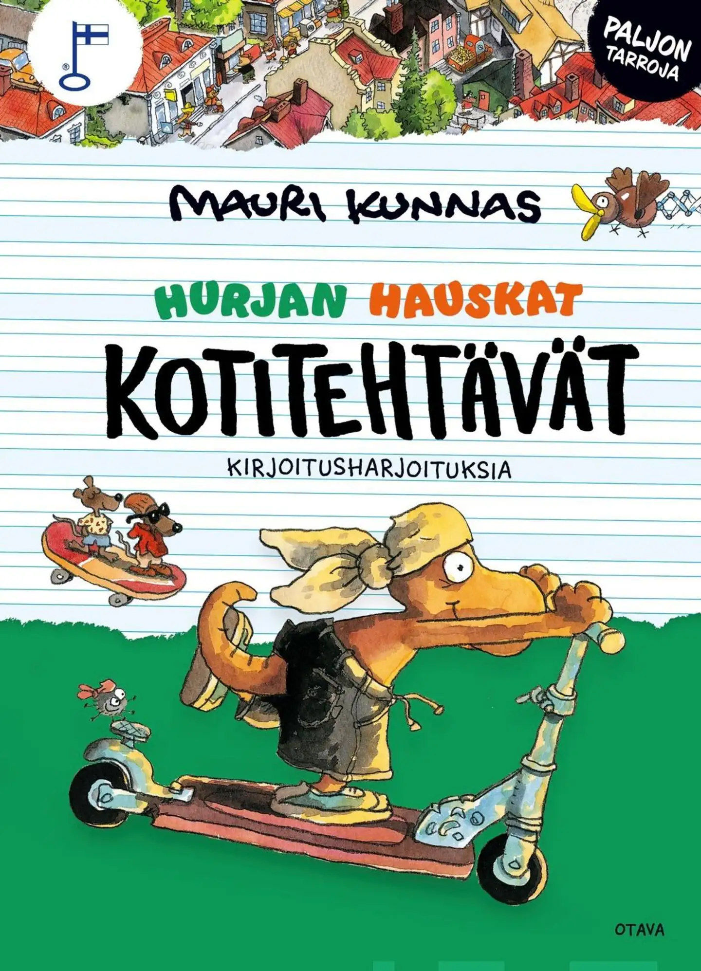 Kunnas, Hurjan hauskat kotitehtävät Kirjoitusharjoituksia