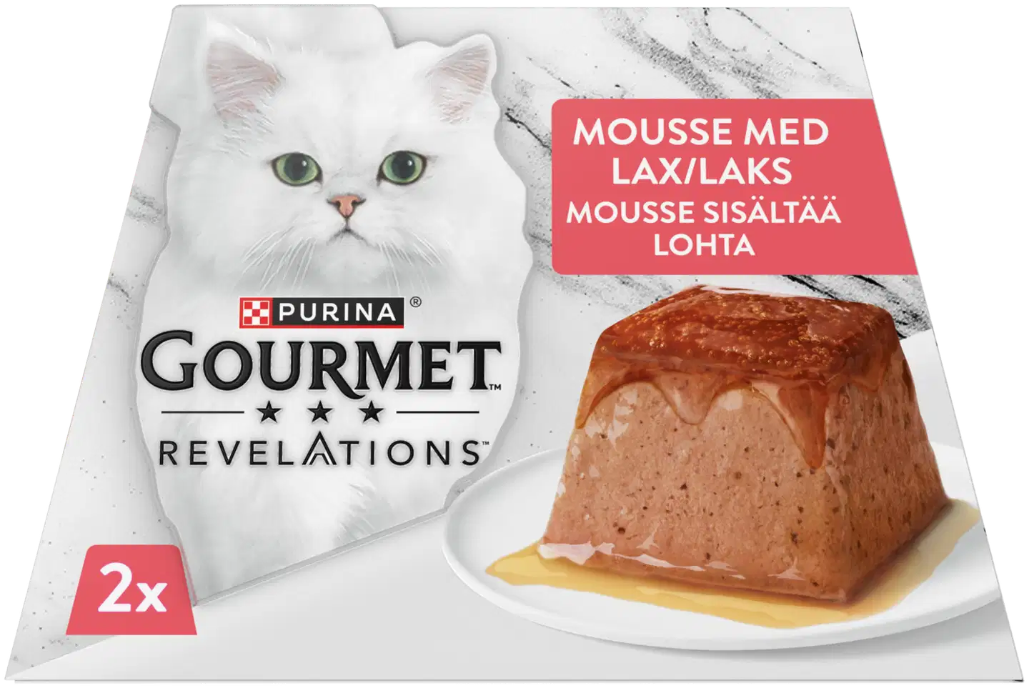 Gourmet Revelations 2x57g Lohta kissanruoka