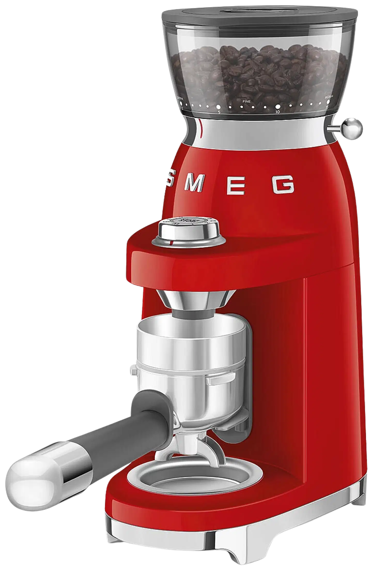 Smeg kahvimylly CGF03RDEU punainen - 6