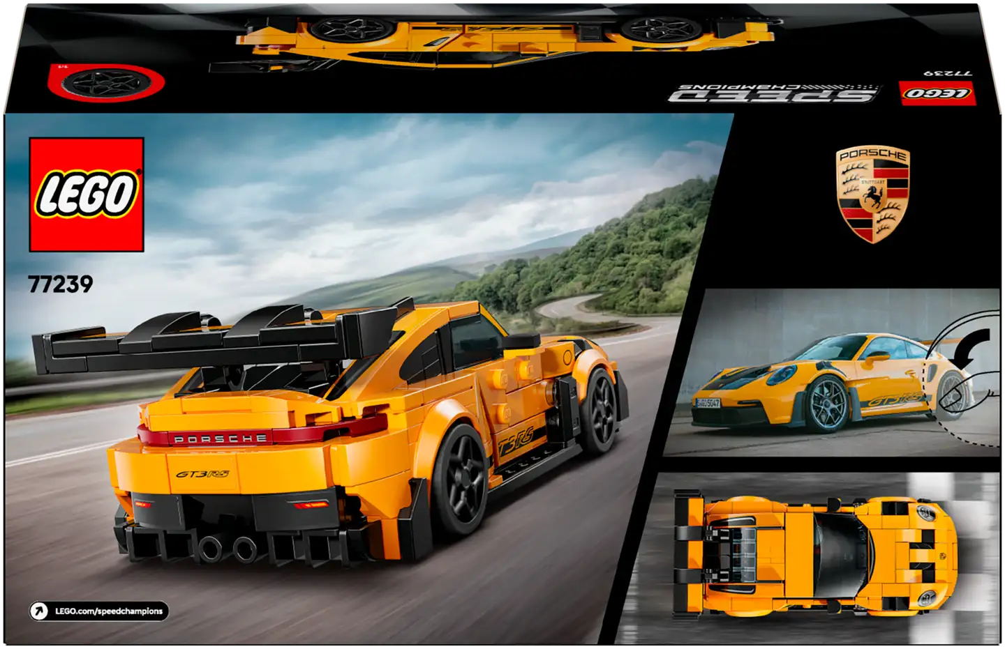 LEGO Speed Champions 77239 Porsche 911 GT3 RS superauto - 2
