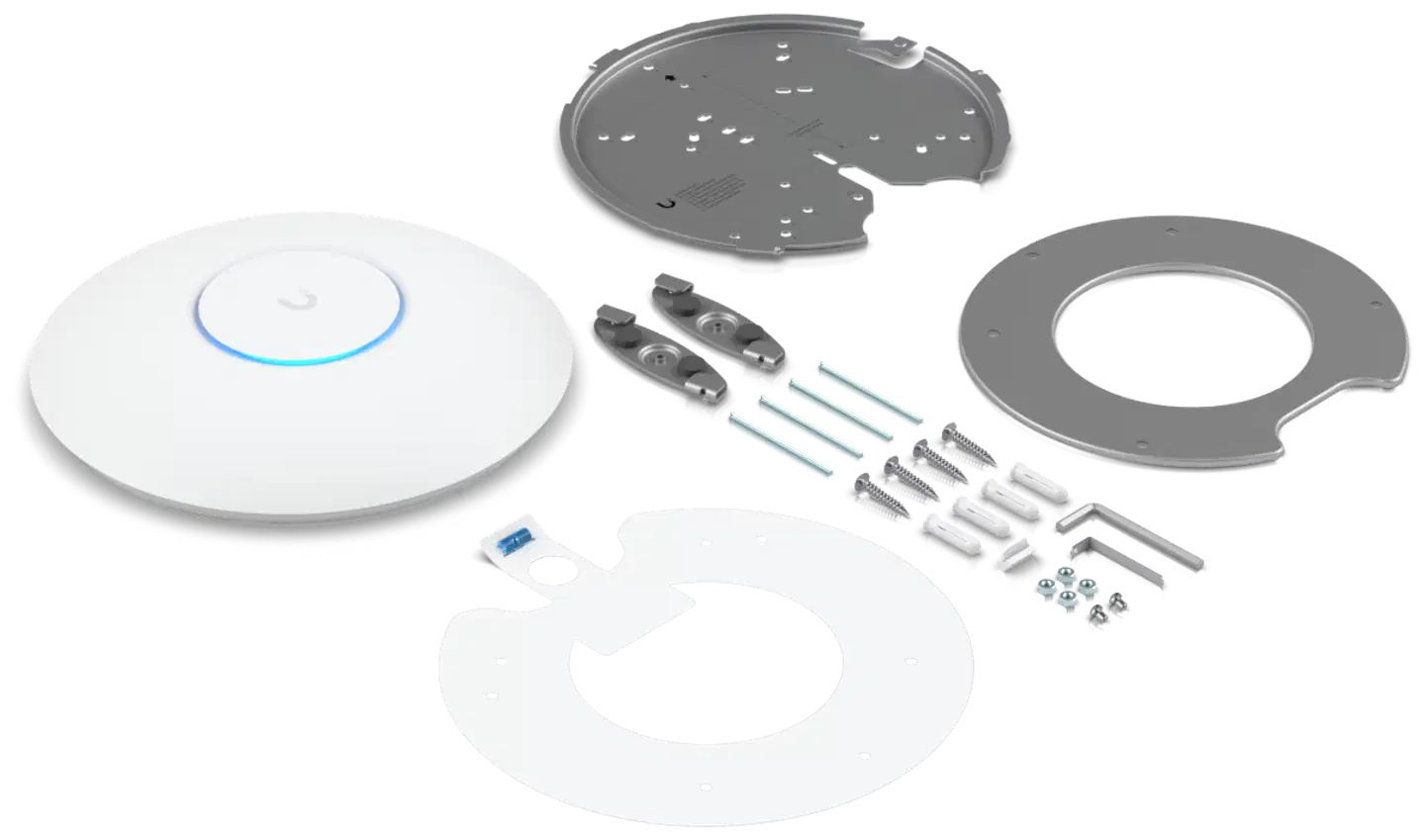 Ubiquiti sisäkäytön WiFi 6 -tukiasema 300+ asiakaslaitteen tuella U6-PRO - 8