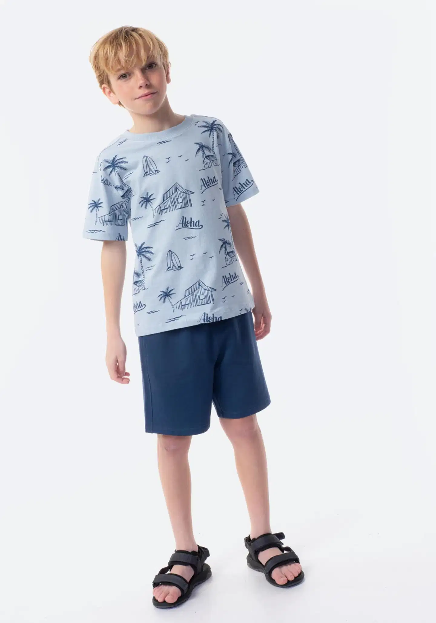 TEX lasten shortsisetti Ranta I276359 - BLUE 8 - 1