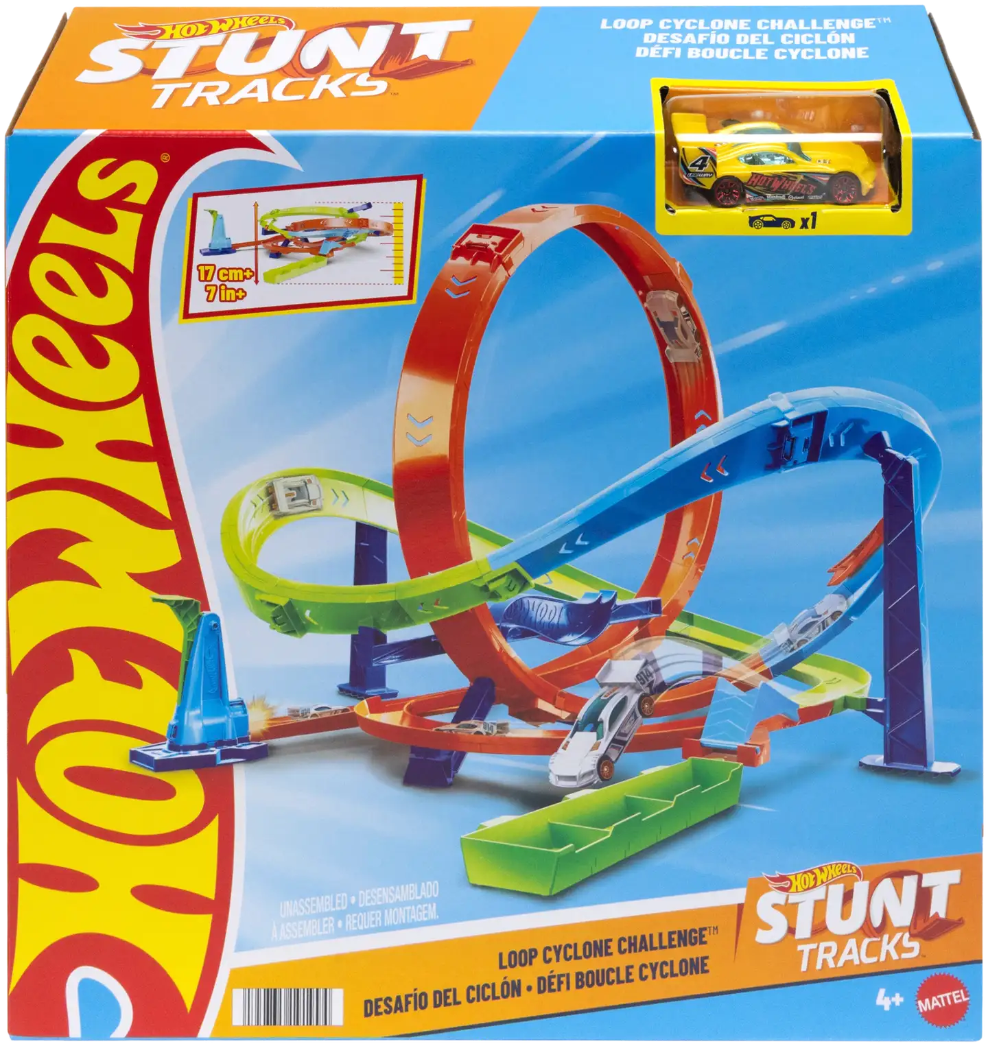 Hot Wheels Loop Cyclone Challenge -autorata - 2